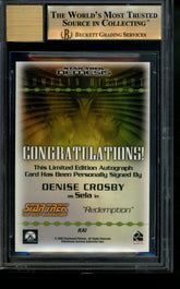 2002 Star Trek Nemesis Autograph Denise Crosby as Sela Limited Auto BGS 9.5/10